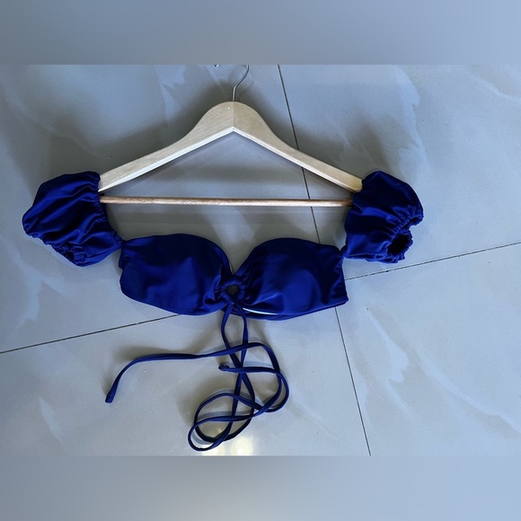 Bathing Suit Tops For Women shein bathing suit top that cover shoulders Size S - Picture 1 of 9